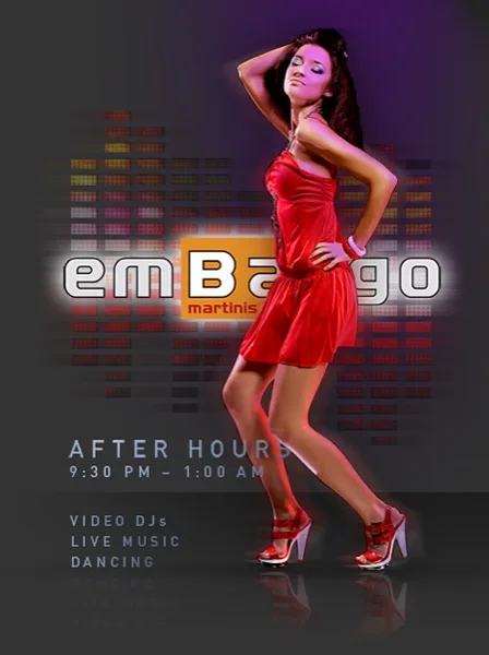Embargo after-hours nightlife with DJs, live music and dancing